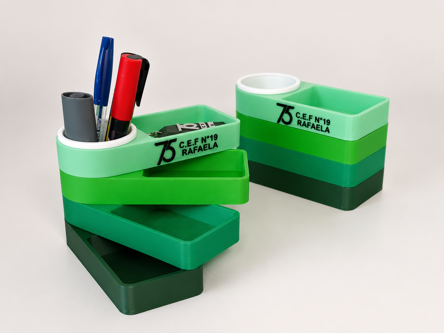 Organizador de escritorio personalizado